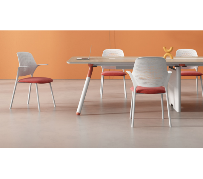 Арт стул KANO Linye Cafeteria Chair (ELY33.GM) GREY (B-MA03)