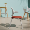 Арт стул KANO Linye Cafeteria Chair (ELY33.GM) GREY (B-MA03)