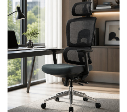 Офисное кресло ERGO Hudson Ultra HB (Grey)