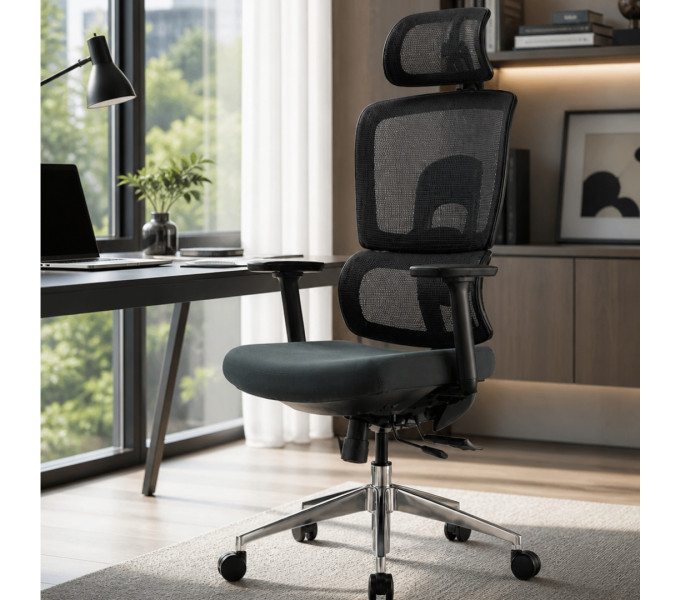 Офисное кресло ERGO Hudson Ultra HB (Grey)
