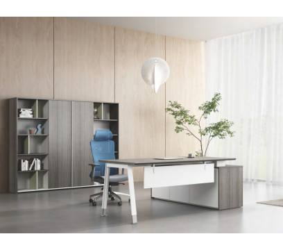 Офисный шкаф KANO Noqi (FNQ90.18) Brown (CF09)