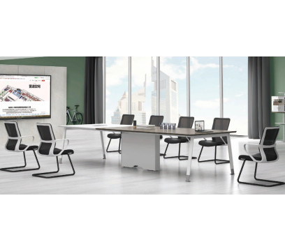 Стол для переговоров KANO Noqi (FNQ72.28BJ) Brown&White (CF09)