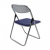 Стул для конференций ERGO Benri Chrome (JP) CF Blue