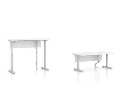 Офисный стол с электроприводом KANO iTech (FKT60-2.14) White (CF05)