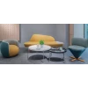 Диван трехместный KANO Rhine (SLY20.3B) Yellow&Grey (B-MA03&B-MA02)