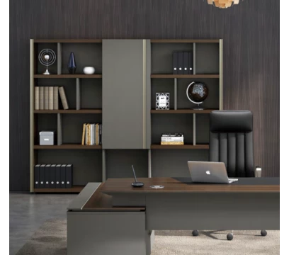 Шкаф руководителя KANO Gerry (FGY90.24) Brown (CF08-LS)