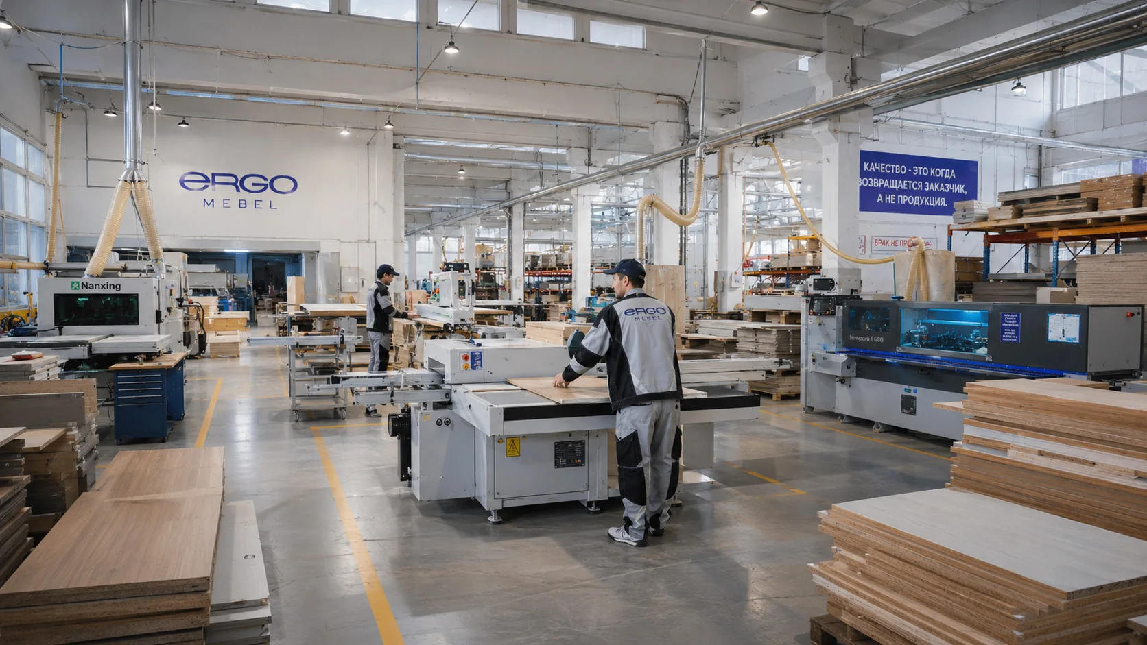 Собственное производство ERGO Mebel
